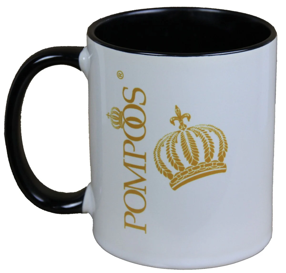 Harald Glööckler Pompöös Tasse Hund mit weissfarbenem Abendkleid - designed by Harald Glööckler