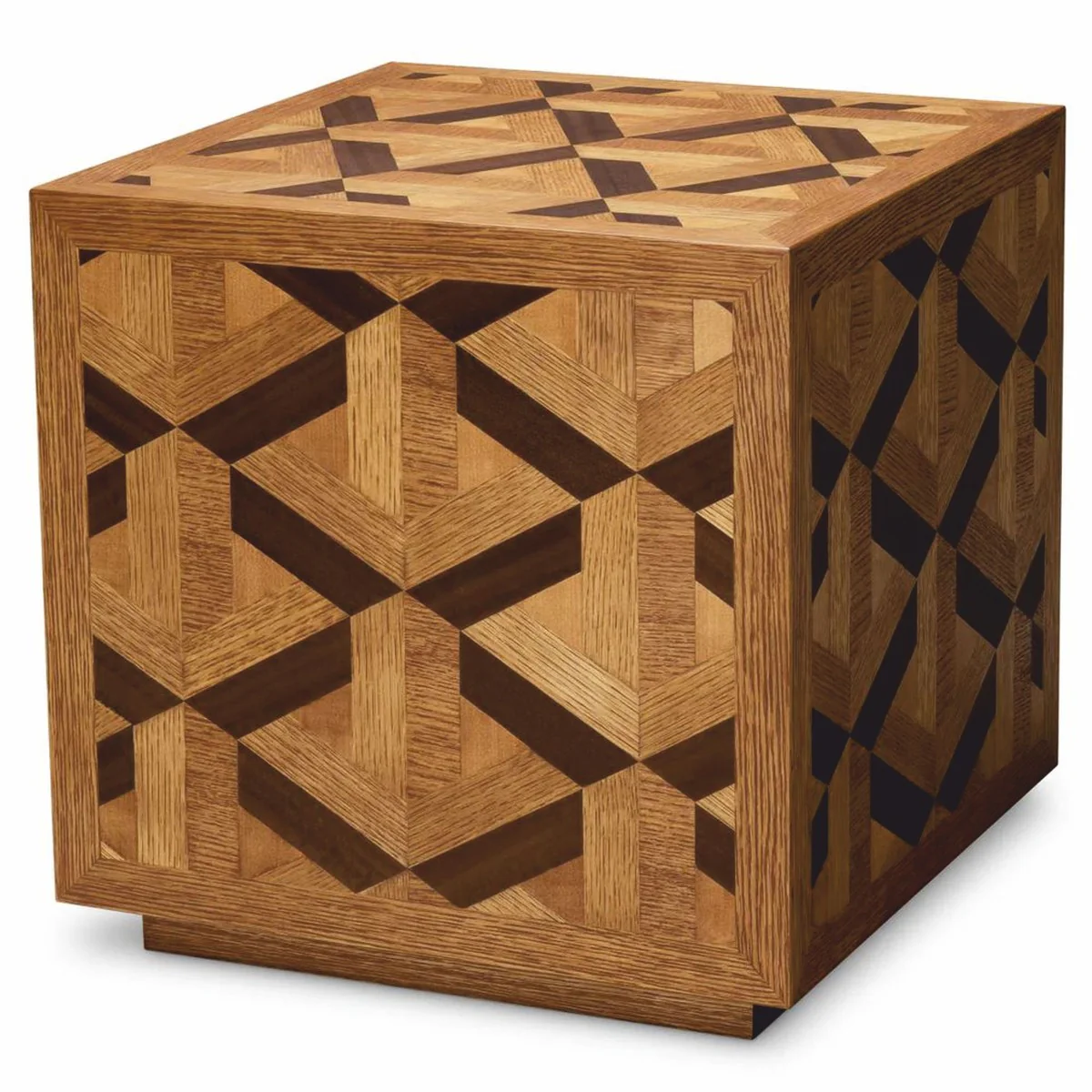 Luxus Beistelltisch Braun 50 cm - Wohnzimmer & Hotel Möbel