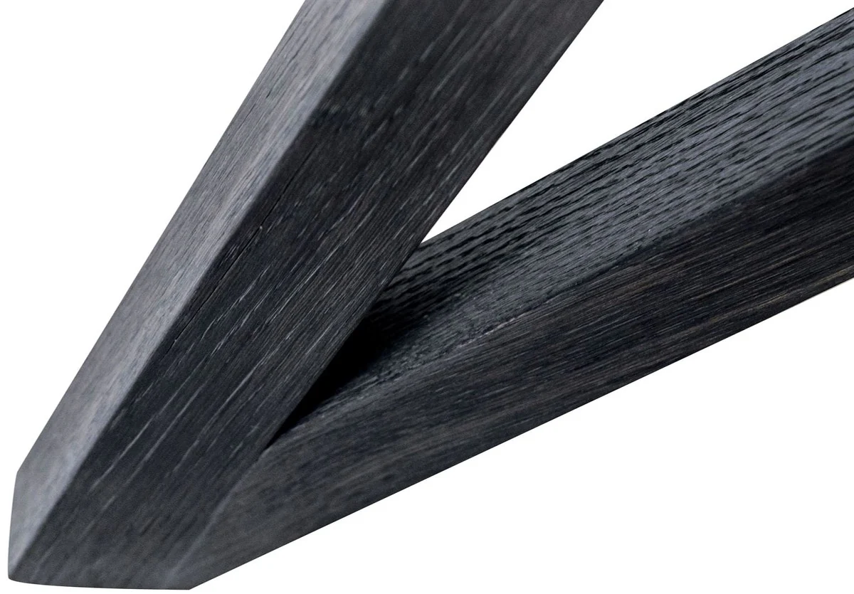 Luxus Esstisch mit mineralbeschichteter Tischplatte 90 x H. 76 cm - Designer Esszimmermöbel