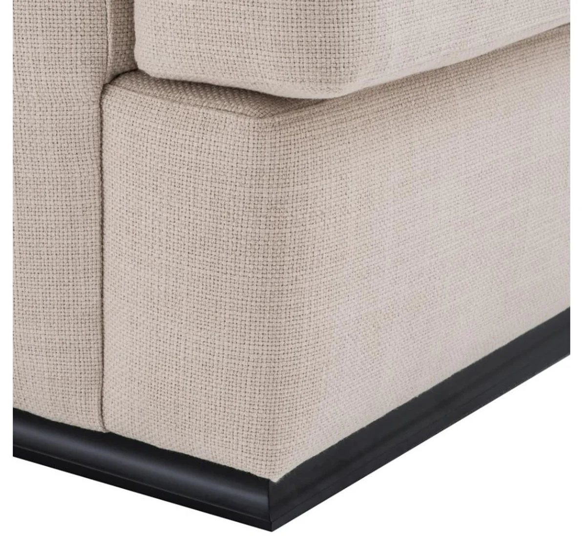 Sessel Naturfarbig 96 x 103 x H. 86 cm - Luxus Qualität