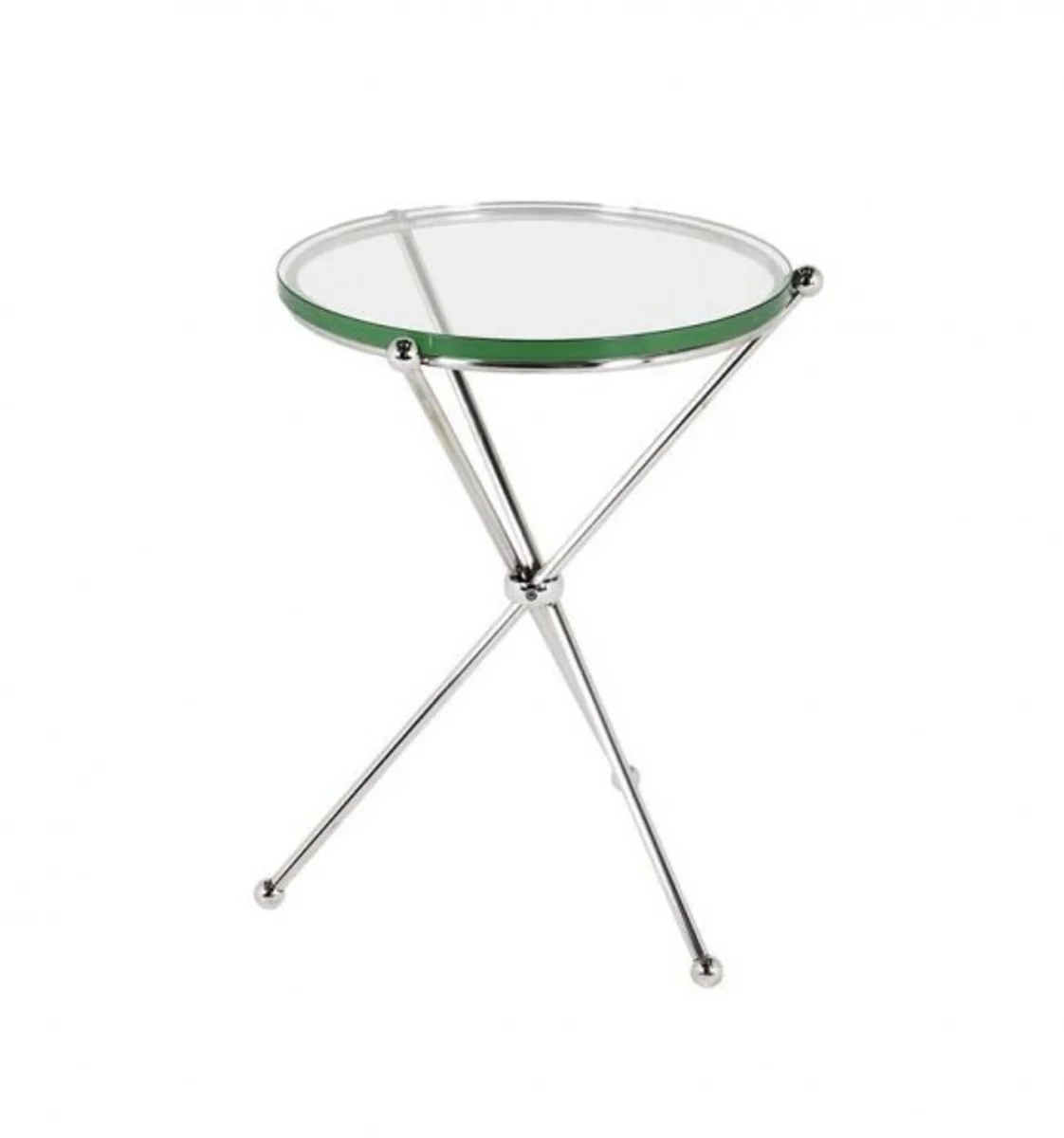 Luxus Art Deco Designer Beistelltisch 45 x H. 60 cm - Luxus Qualität