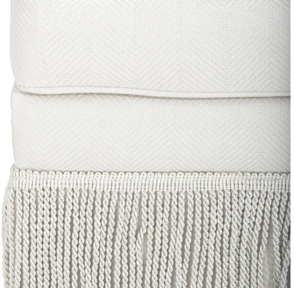 Luxus Designer Sessel Weiß 90 x 102 x H. 90 cm - Wohnzimmer Möbel