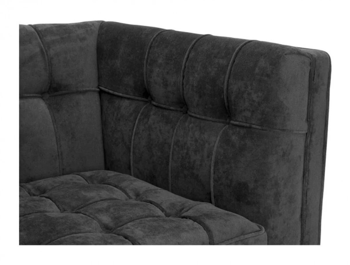 Luxus Sofa Schwarz - Wohnzimmer Möbel