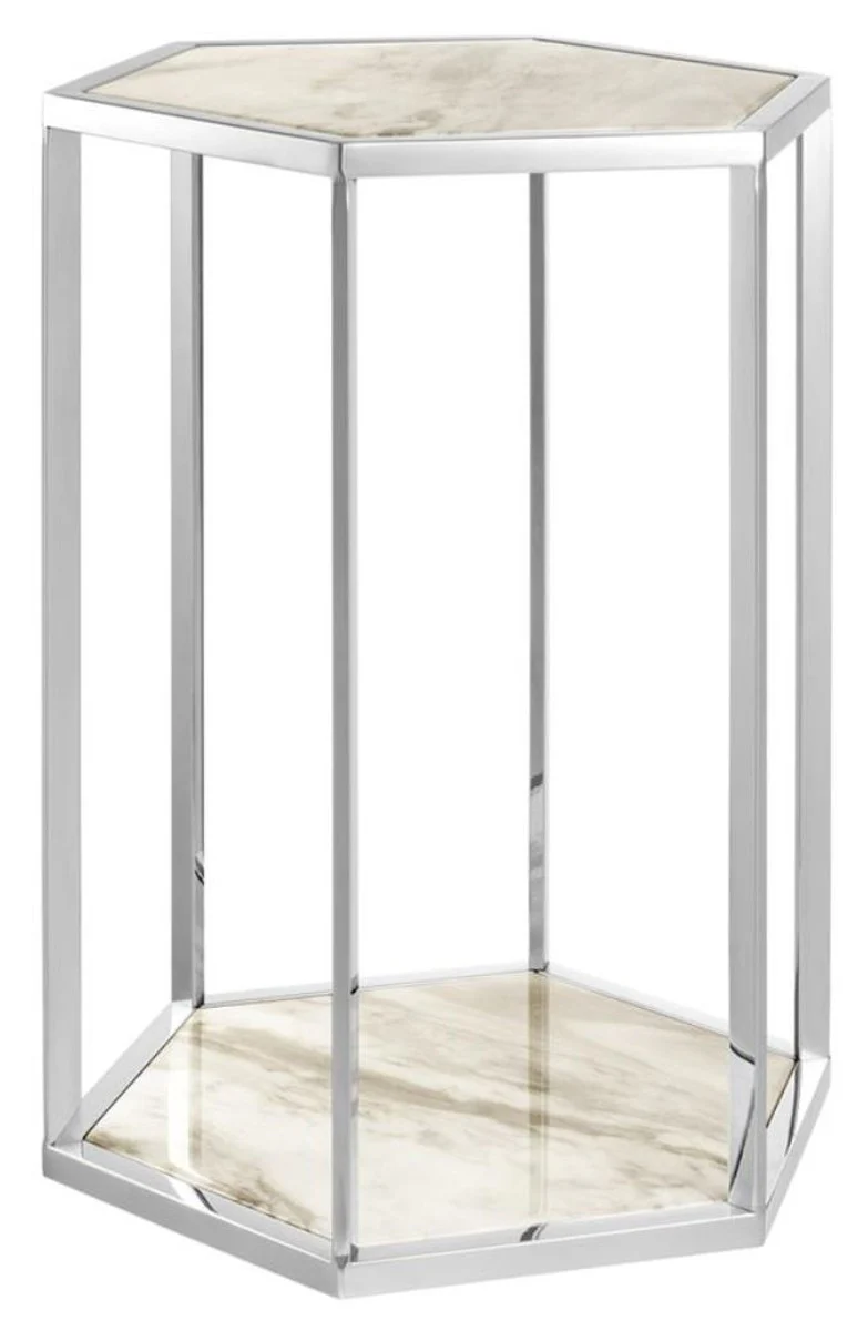 Luxus Beistelltisch 2er Set - Designer Möbel