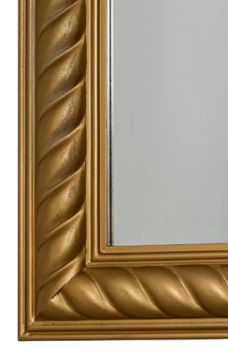 Barock Spiegel / Wandspiegel Antik Gold 52 x H. 62 cm - Barockmöbel