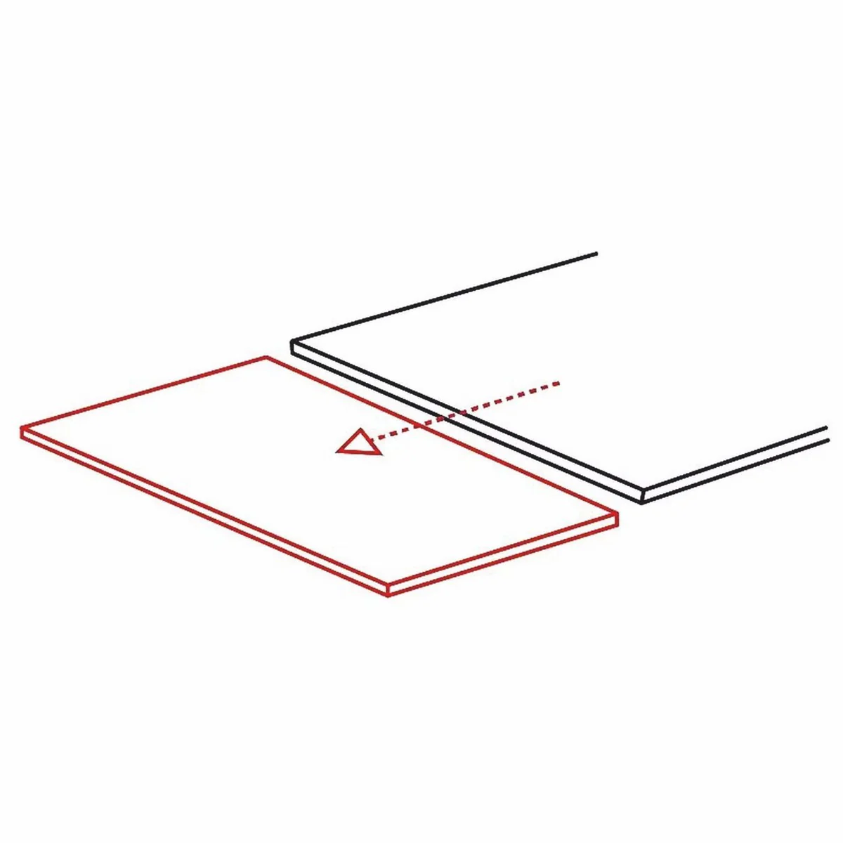 Metall Esstisch mit Glasplatte Silber 110-170 cm - Erweiterbarer Küchentisch