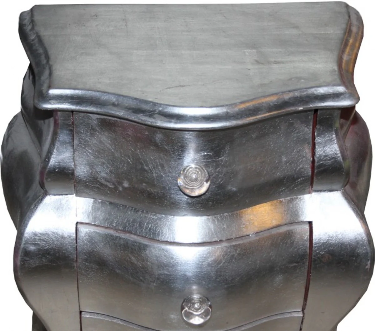 Barock Kommode Silber 53 x 36 x 71.5 cm