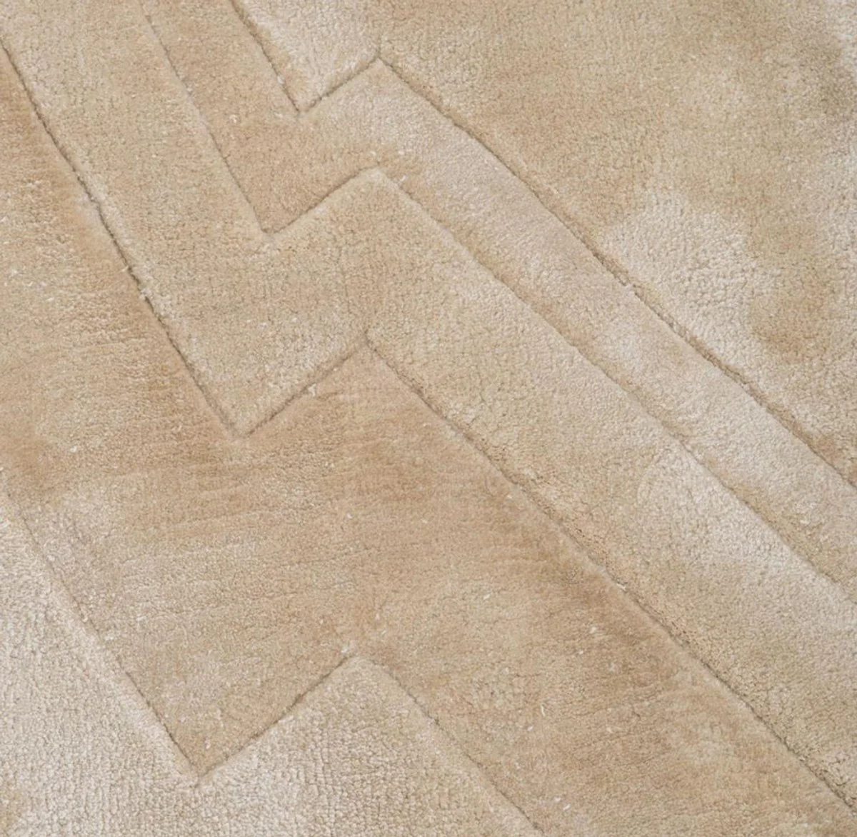 Luxus Designer Teppich Beige Durchmesser 280 cm - Limited Edition