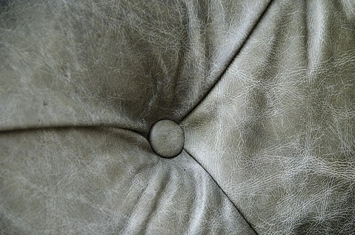 Chesterfield Luxus Echt Leder Sofa 2.5 Seater Vintage Leder von Galata Verde