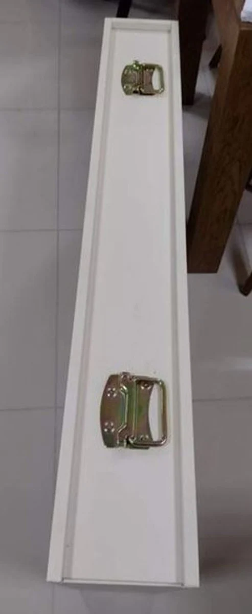 Luxus Jugendstil Esstisch Dunkelbraun 100-280 x 100 x H. 75,7 cm - Runder Ausziehbarer Massivholz Esszimmertisch - Barock & Jugendstil Esszimmer Möbel