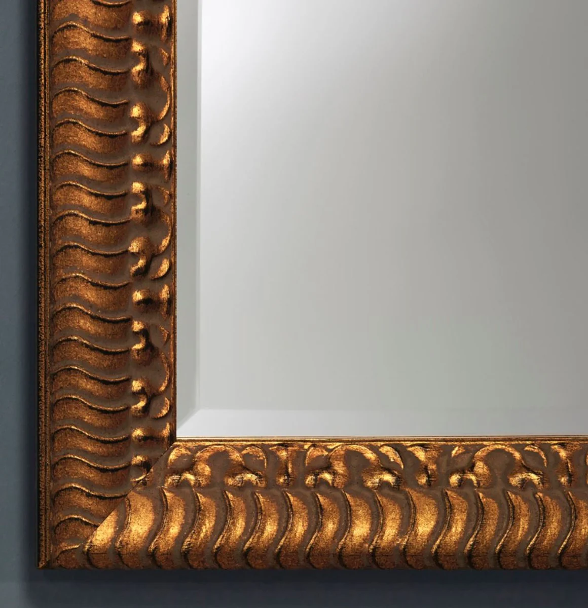 Barock Wandspiegel Antik Gold 44 x H. 59 cm - Möbel & Accessoires im Barockstil