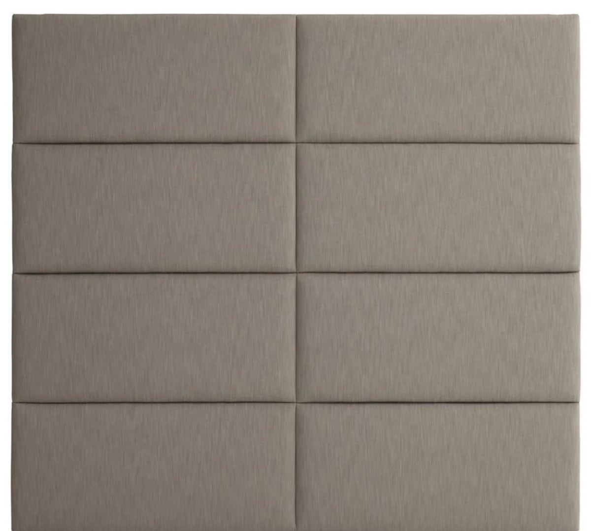 Designer Bett-Kopfteil Hellbraun 200 x H. 180 cm - Luxus Möbel