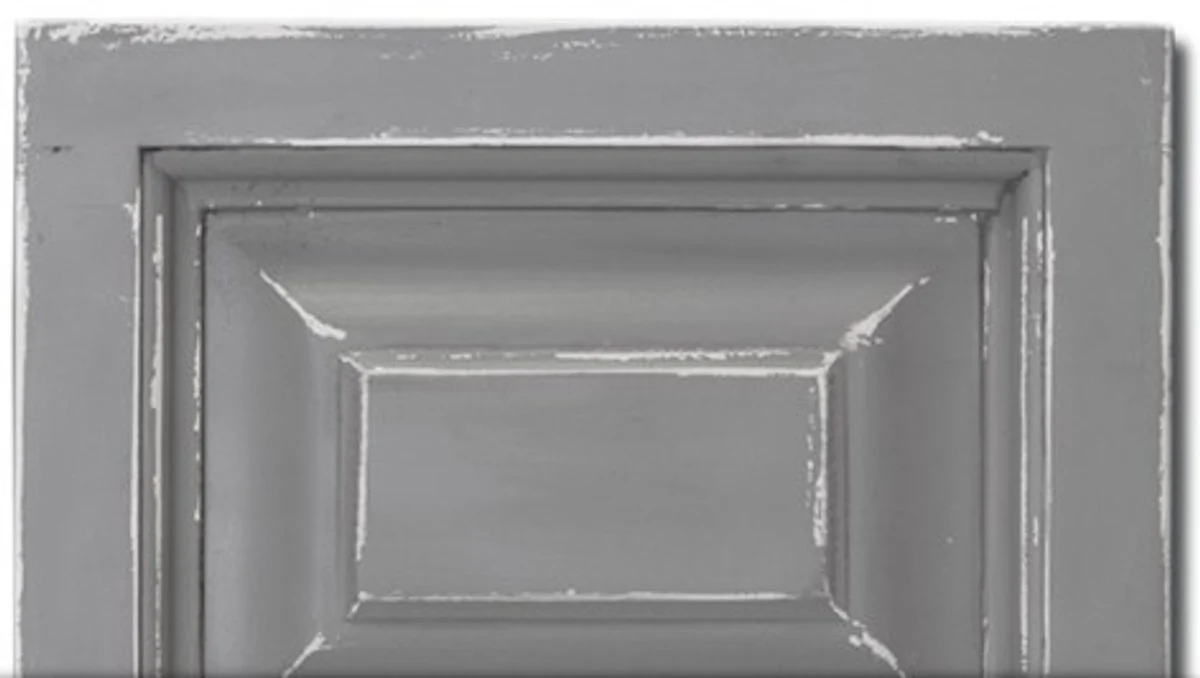 Landhaus Stil Kleiderschrank - Kleider Schrank Shabby H 197 cm B 120 cm T 59 cm