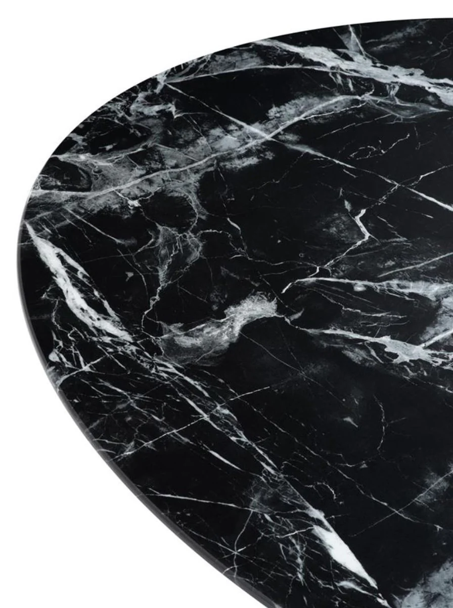 Luxus Esstisch Oval 170 x 110 x H. 75 cm - Luxus Esszimmermöbel