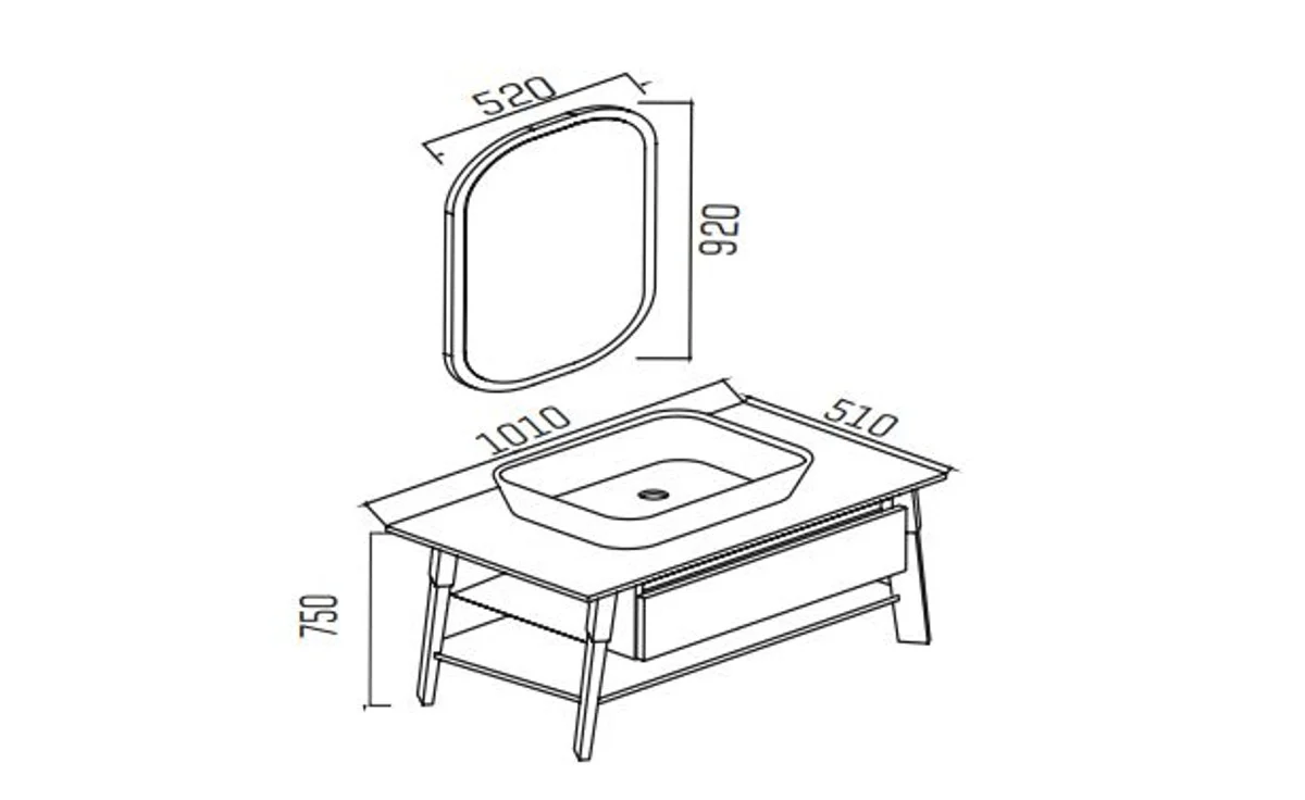 Luxus Badezimmer Set Schwarz mit Marmorplatte - Hotel Bad Einrichtung