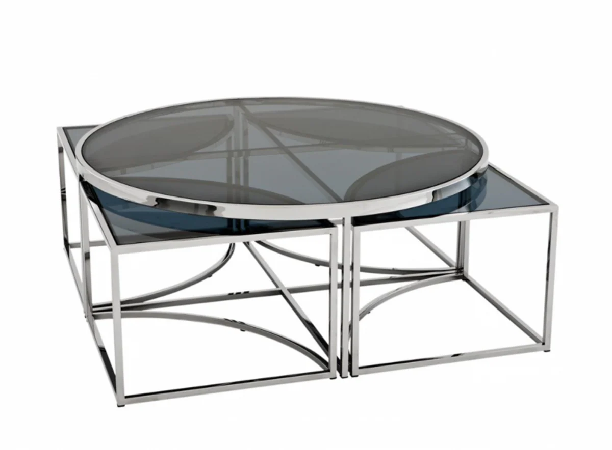 Art Deco Luxus Couchtisch - Wohnzimmer Salon Tisch - Luxus Qualität