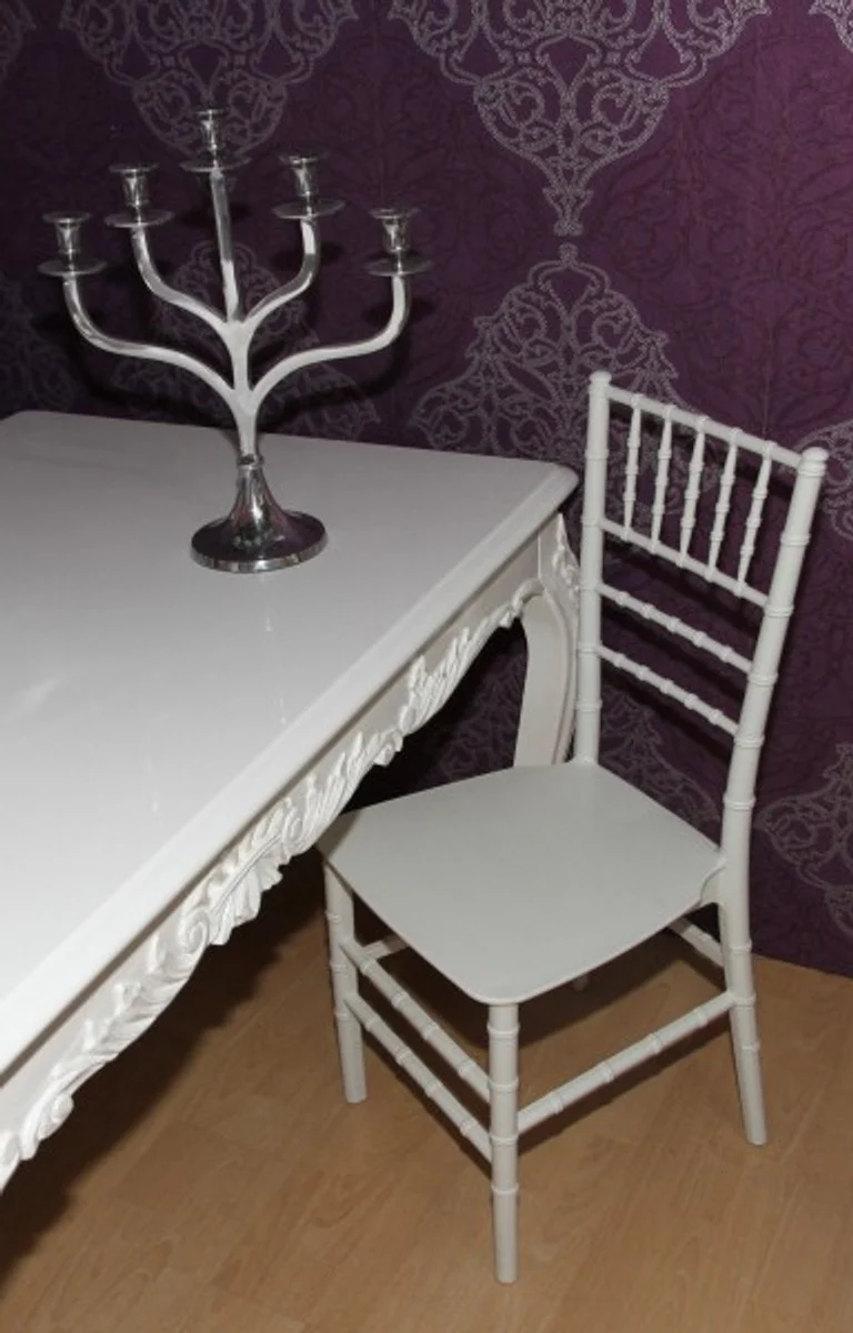 Polycarbonat Designer Stuhl Weiß - Acryl Möbel