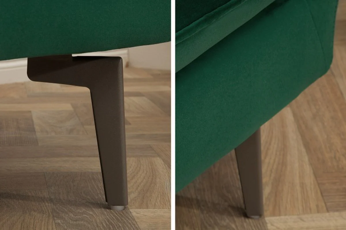 Designer Wohnzimmer Sofa Grün 210 x 85 x H. 90 cm - Designer Möbel