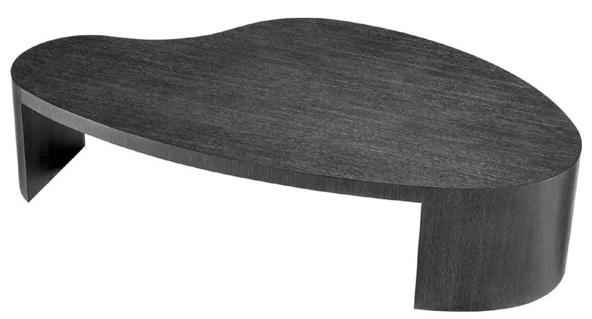 Luxus Couchtisch Schwarzgrau 150 x 86 x H. 35 cm - Luxus Wohnzimmertisch - Wohnzimmer Möbel - Hotel Möbel - Luxus Qualität