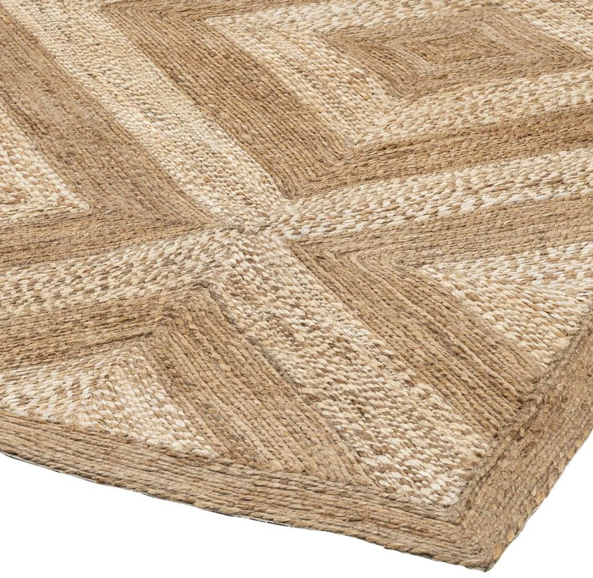 Luxus Hanf Teppich Naturfarben 300 x 400 cm - Handgewebter Wohnzimmer & Hotel Teppich - Wohnzimmer Deko Accessoires - Luxus Qualität