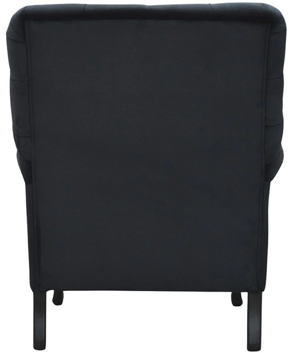 Luxus Chesterfield Samt Sessel 82 x 75 x H. 93 cm - Verschiedene Farben - Chesterfield Wohnzimmermöbel