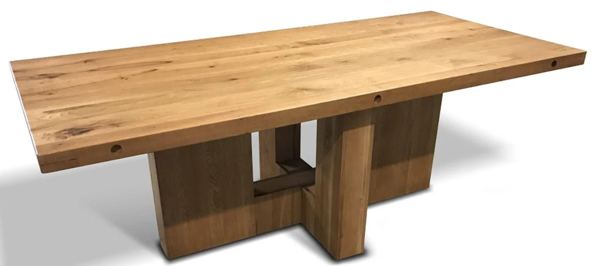 Luxus Massivholz Esstisch - Verschiedene Größen & Farben - Rustikale Esszimmer Möbel