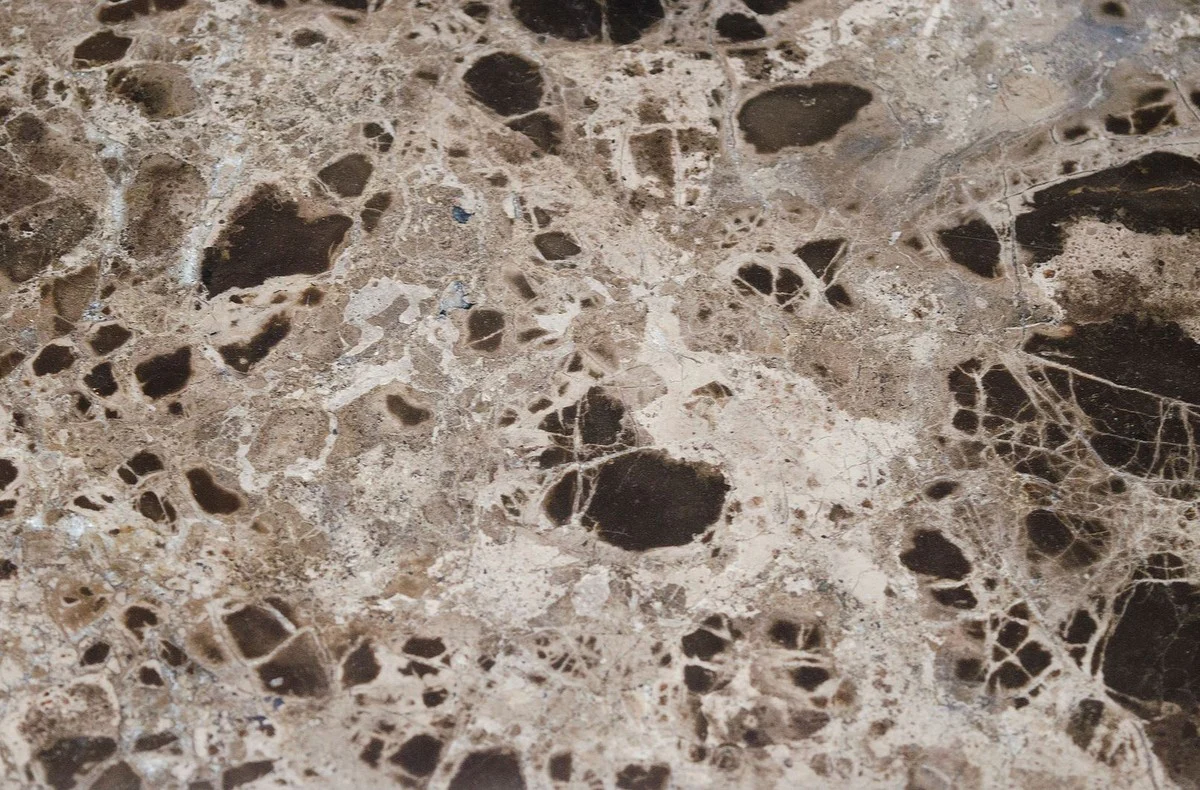 Luxus Esstisch Gold / Schwarz 80 x H. 76 cm - Esszimmermöbel