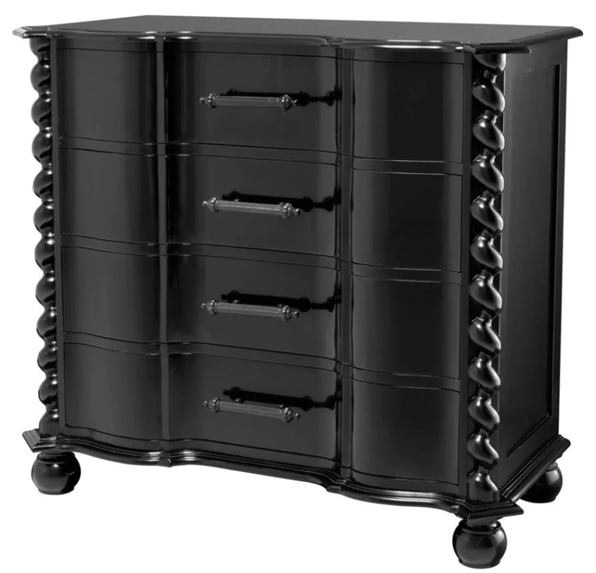 Luxus Mahagoni Kommode 111 x 54 x H. 94 cm - Limited Edition