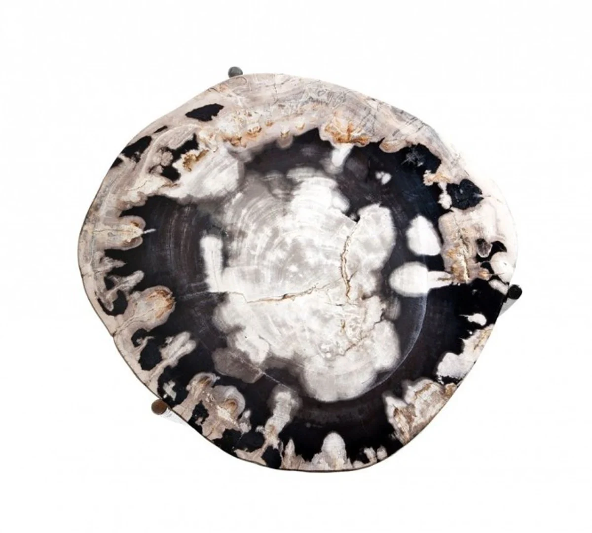 Luxus Art Deco Designer Beistelltisch 46 x 42 x H. 59 cm - Luxus Kollektion