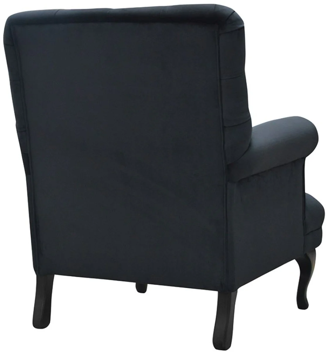 Luxus Chesterfield Samt Sessel 82 x 75 x H. 93 cm - Verschiedene Farben - Chesterfield Wohnzimmermöbel