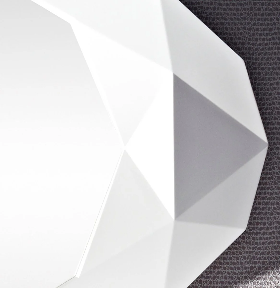 Designer Hotel Spiegel Mattweiß 93 x H. 152 cm - Hotel Möbel