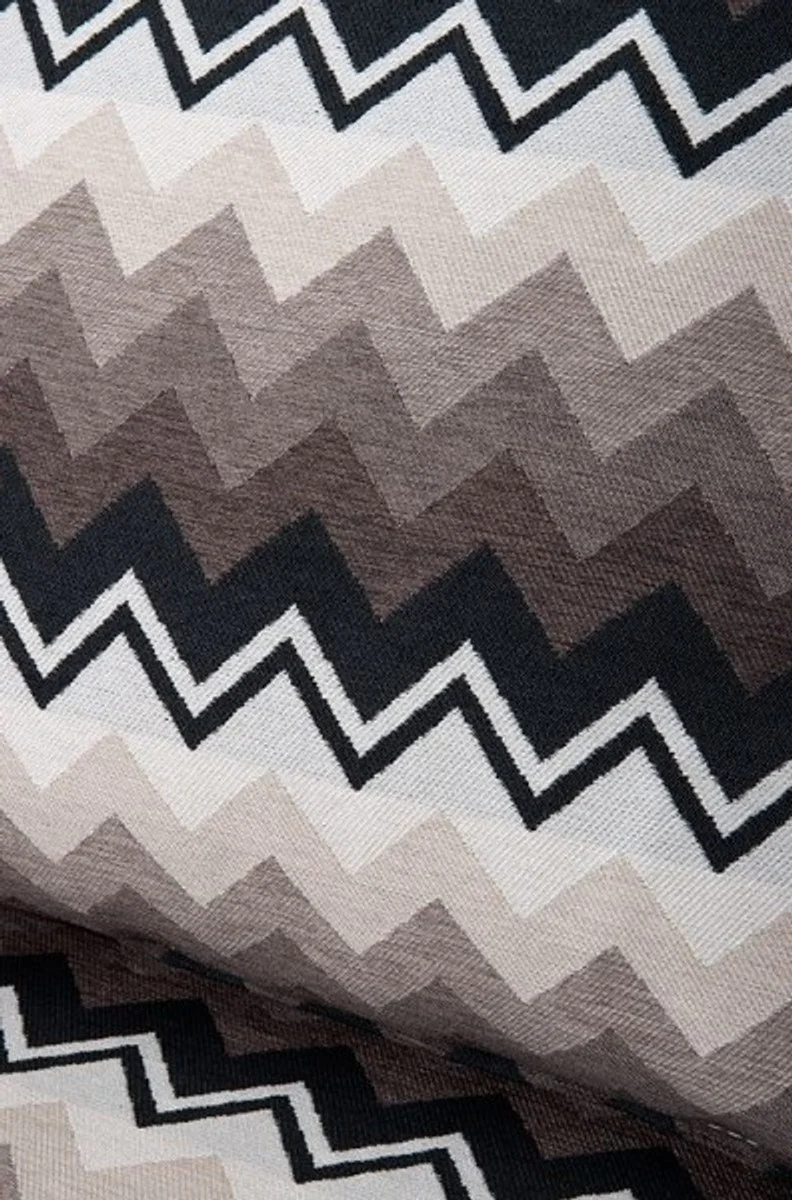 Luxus Lounge Sessel Zickzack Braun - Hotel Möbel