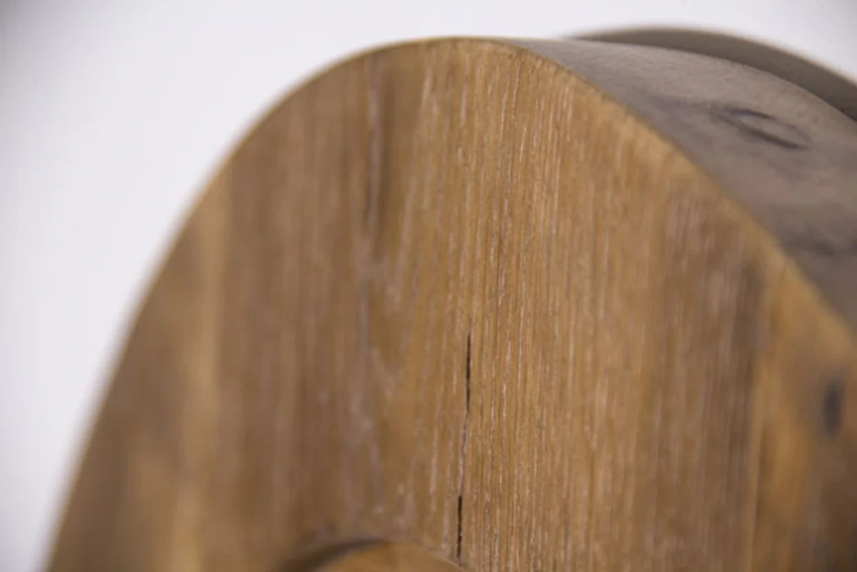 Massivholz Wandspiegel aus Eichenholz Altholz 140 x 70 cm - Massive Eiche Reclaimed Wood