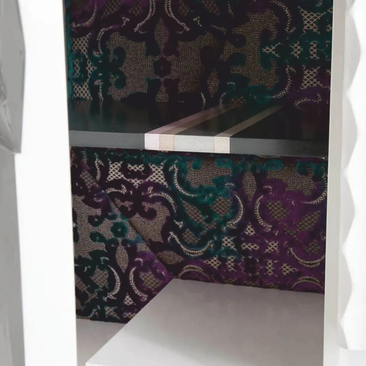 Luxus Designer Waschbecken Hängeschrank Hochglanz Weiß 170 cm