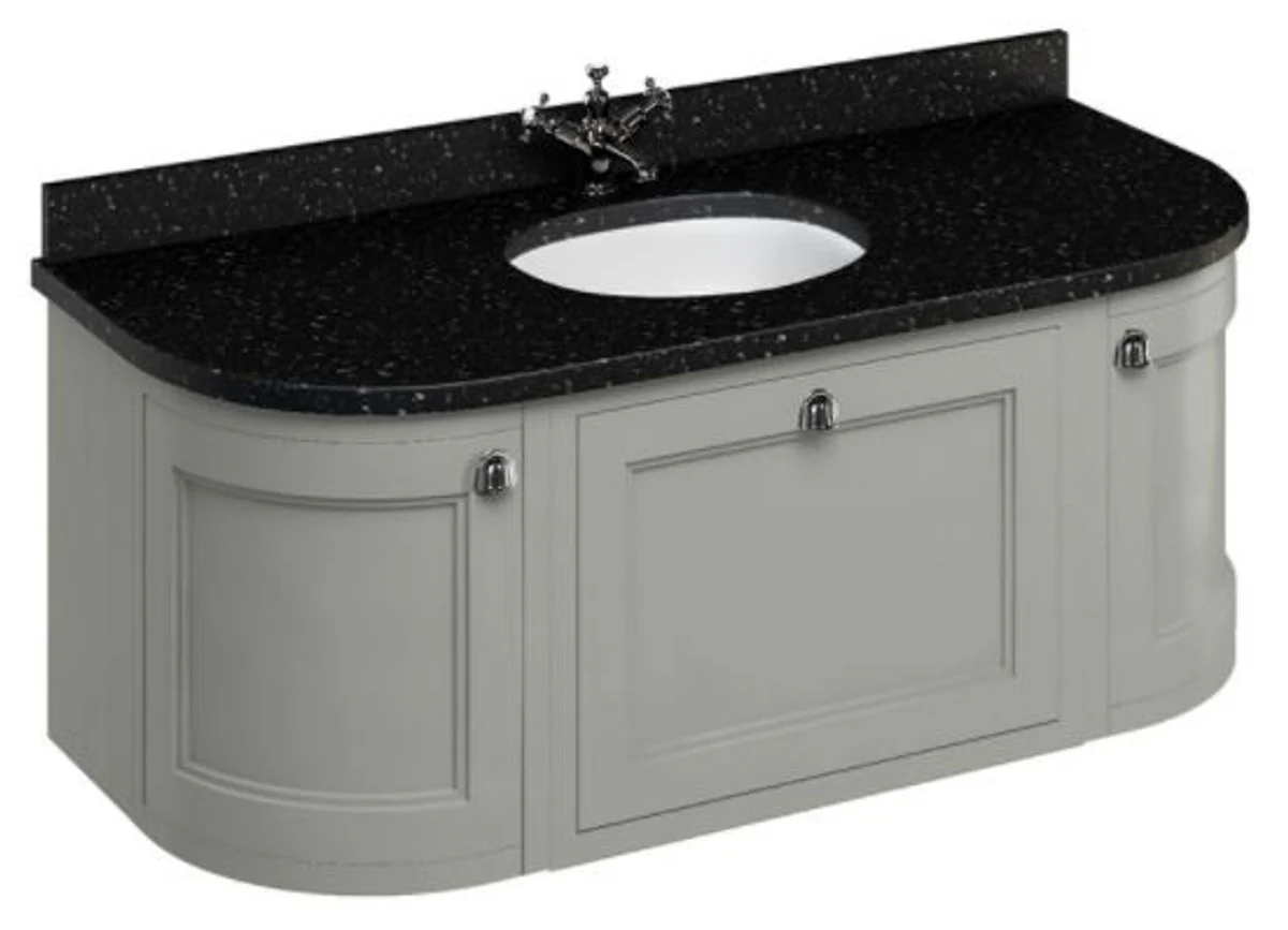 Luxus Hänge-Waschschrank / Waschtisch 134 x 55 x H. 59 cm - Hotel Restaurant Möbel