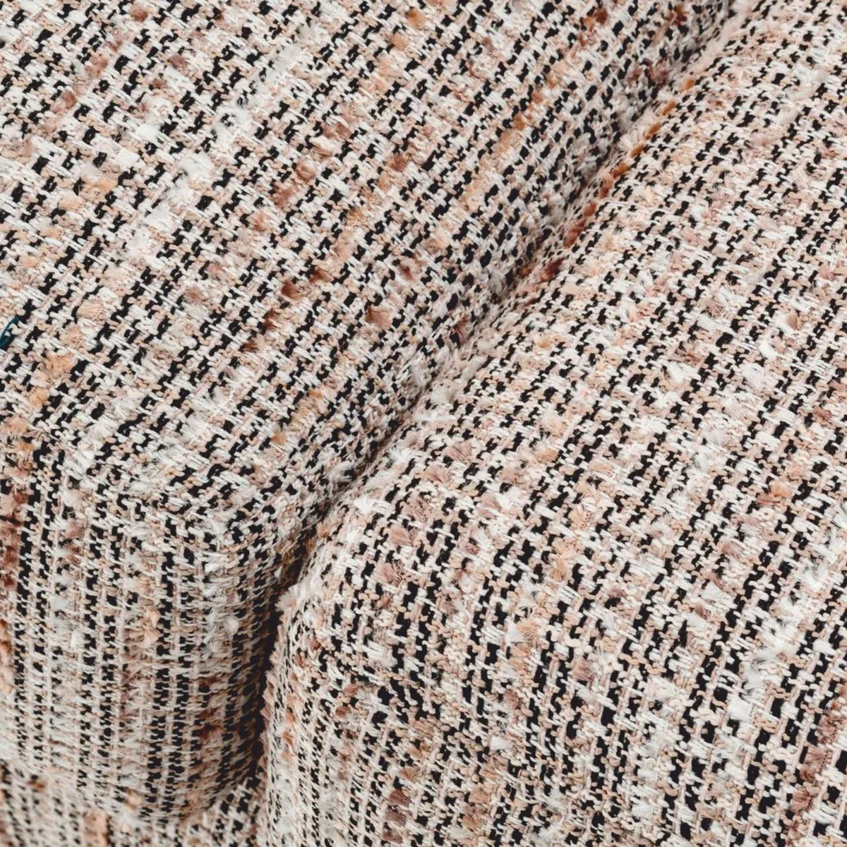 Luxus Wohnzimmer Sofa Beige / Schwarz 255 cm - Wohnzimmer & Hotel Möbel