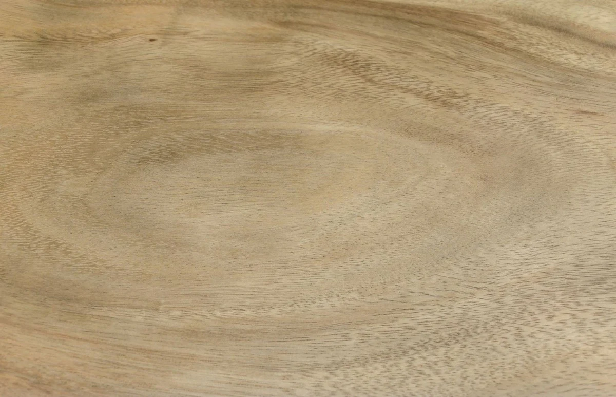 Luxus Wohnzimmer Beistelltisch Naturfarben 60 x 30 x H. 40 cm - Designer Wohnzimmermöbel