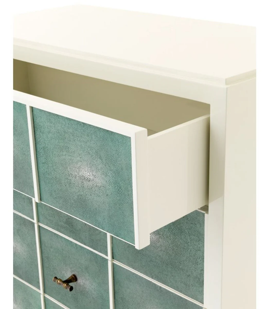 Luxus Mahagoni Schrank 96,5 x 47,5 x H. 130 cm - Designer Möbel