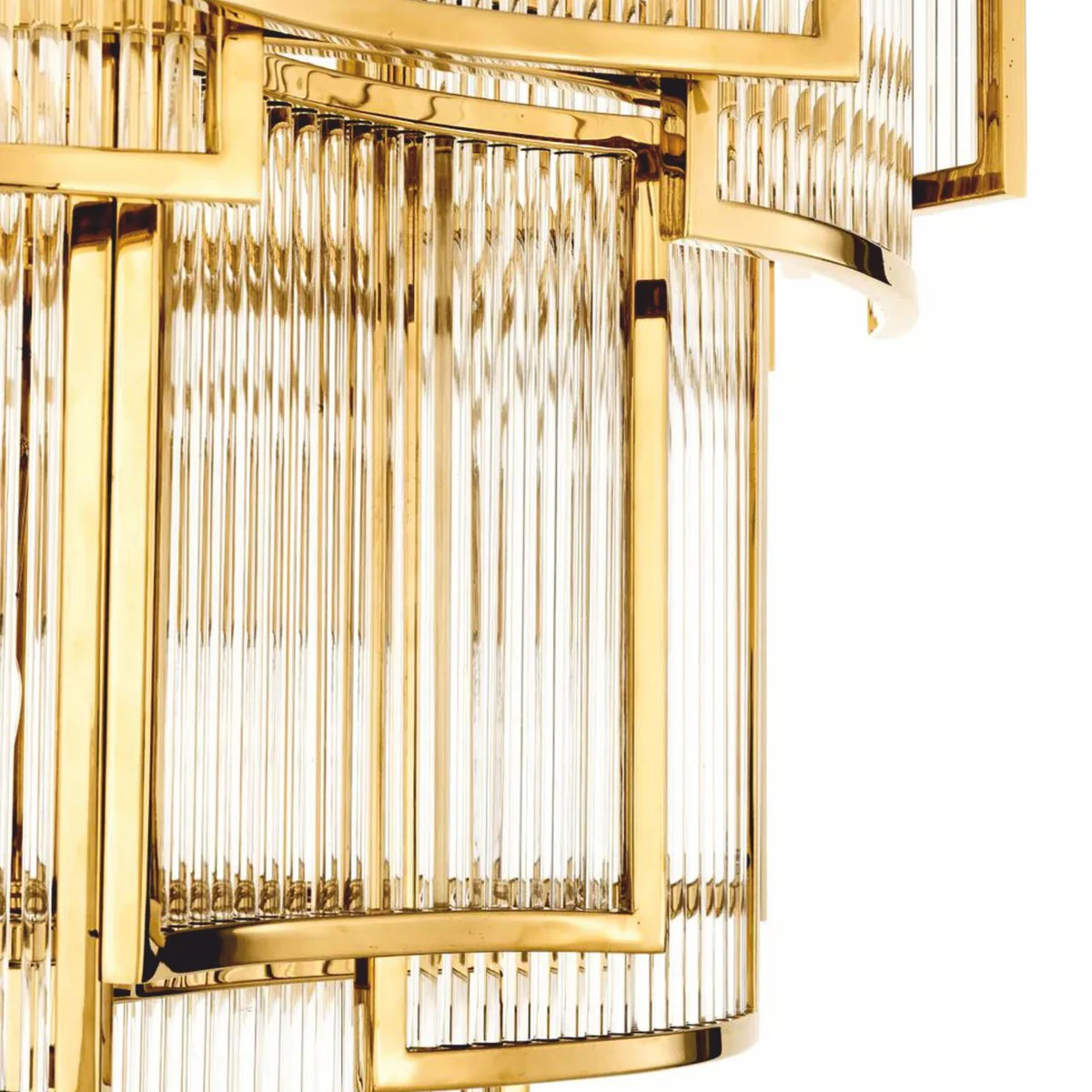 Luxus Kronleuchter Gold Ø 58 x H. 84 cm - Hotel & Restaurant Kronleuchter