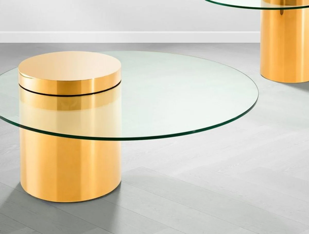 Art Deco Luxus Couchtisch Gold - Limited Edition