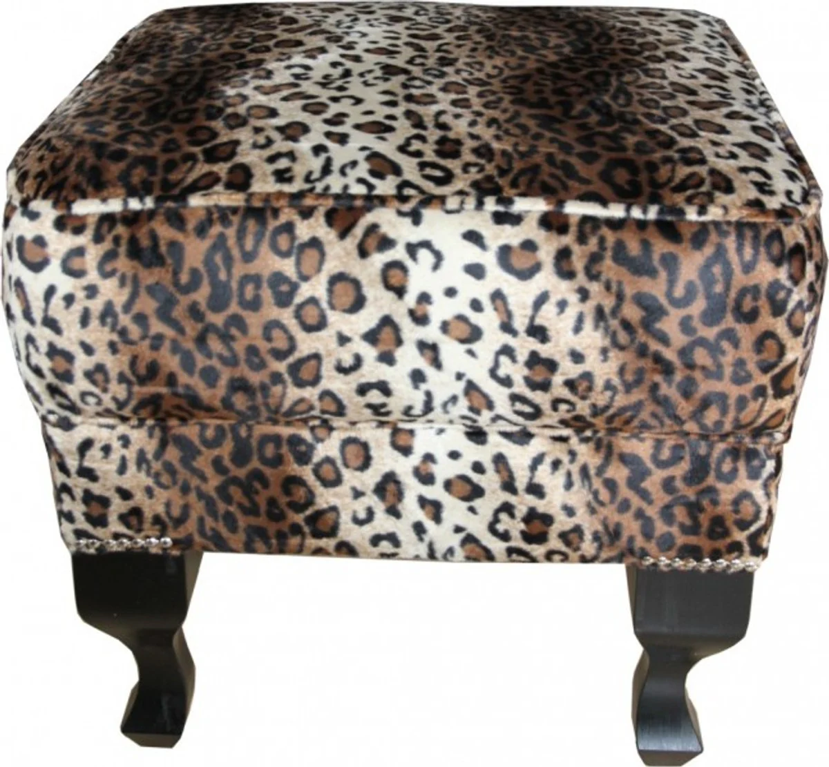 Limited Edition Chesterfield Hocker Leopard - Club Möbel