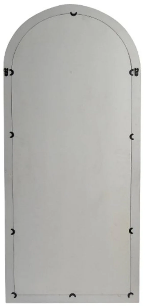 Landhausstil Spiegel Antik Weiß 70 x 4 x H. 160 cm - Handgefertigter Wandspiegel im Shabby Chic Look