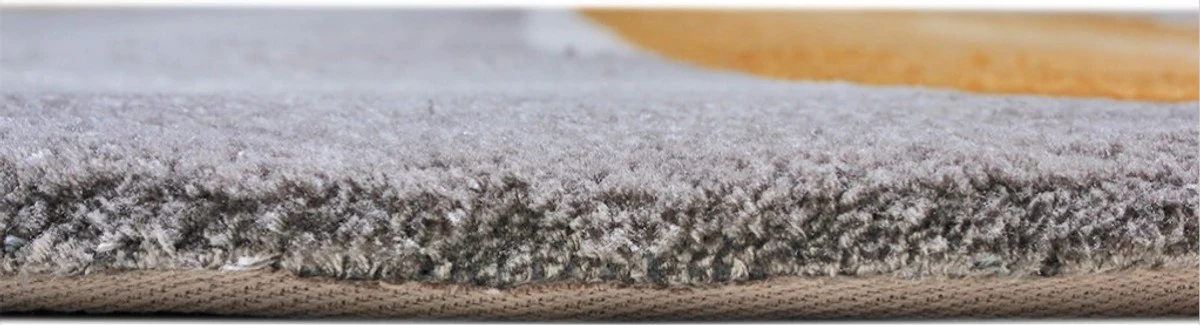 Luxus Teppich Mehrfarbig 160 x 230 cm - Rechteckiger Welliger Wohnzimmer Teppich - Schlafzimmer Teppich - Luxus Interior - Luxus Teppich