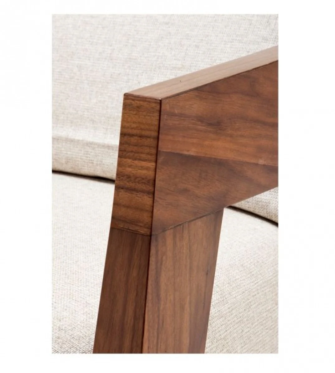 Luxus Art Deco Mahagoni Sessel - Luxus Hotel Möbel