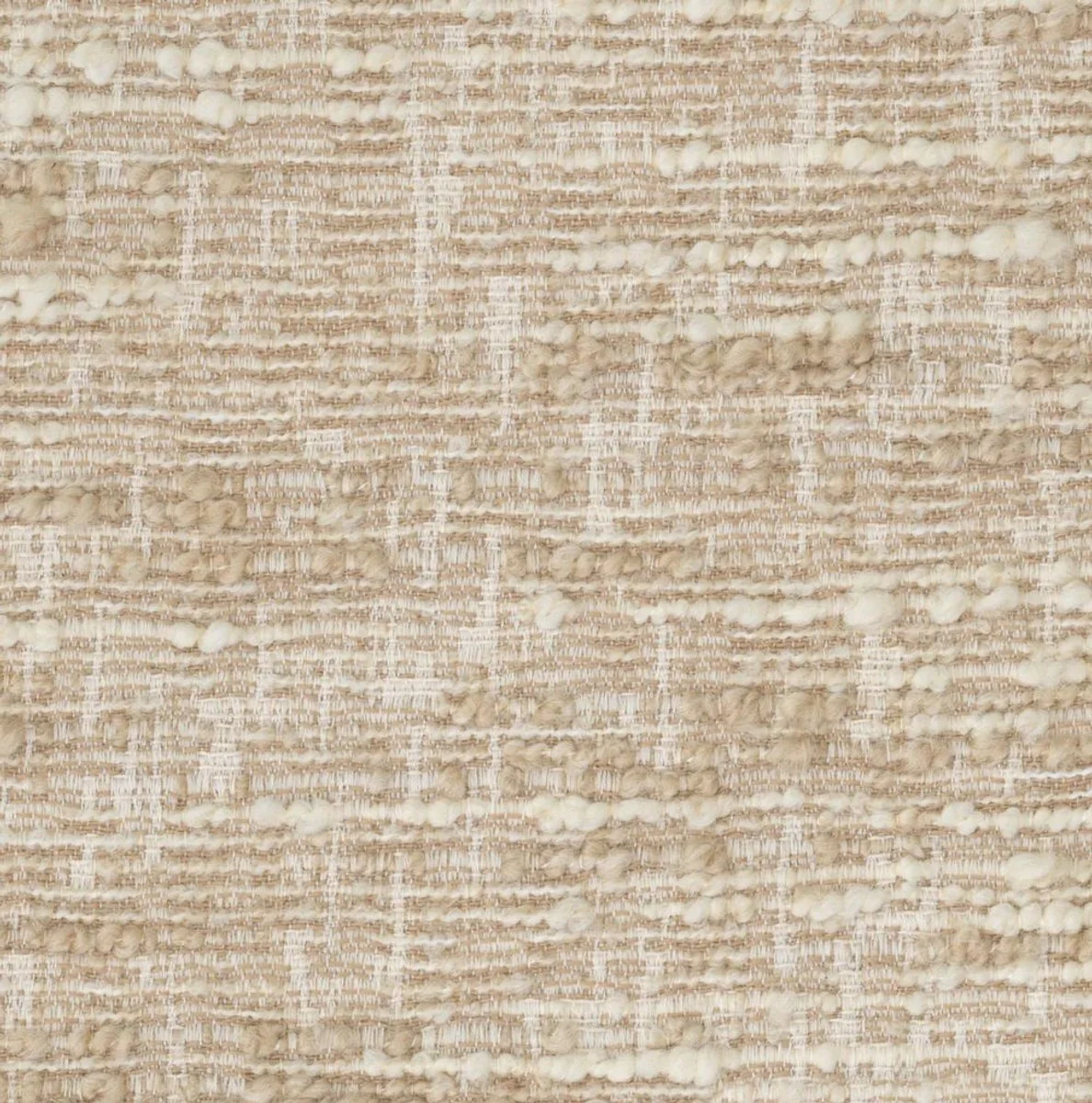 Luxus Chesterfield Hocker Creme 125 x 125 x H. 47 cm - Quadratischer Fußhocker