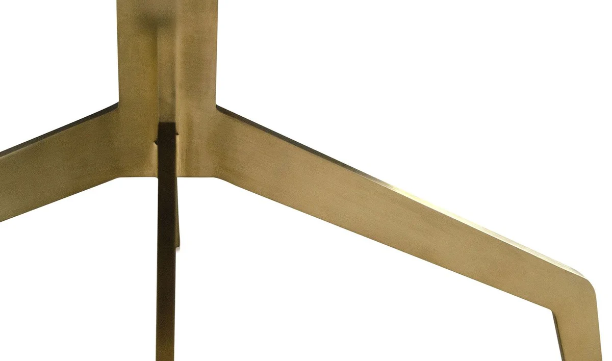 Luxus Couchtisch Gold Ø 70 x H. 40 cm - Luxus Wohnzimmermöbel