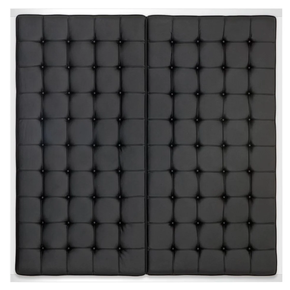 Luxus Hotel Bett-Kopfteil Schwarz 180 x H. 180 cm - Designer Schlafzimmermöbel