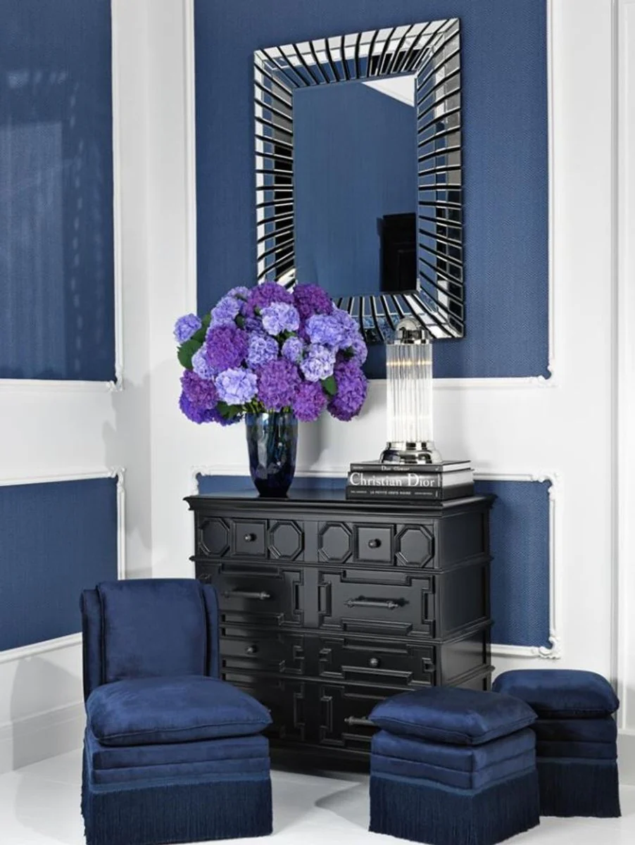 Designer Mahagoni Kommode 107 x 51 x H. 101 cm - Luxus Qualität