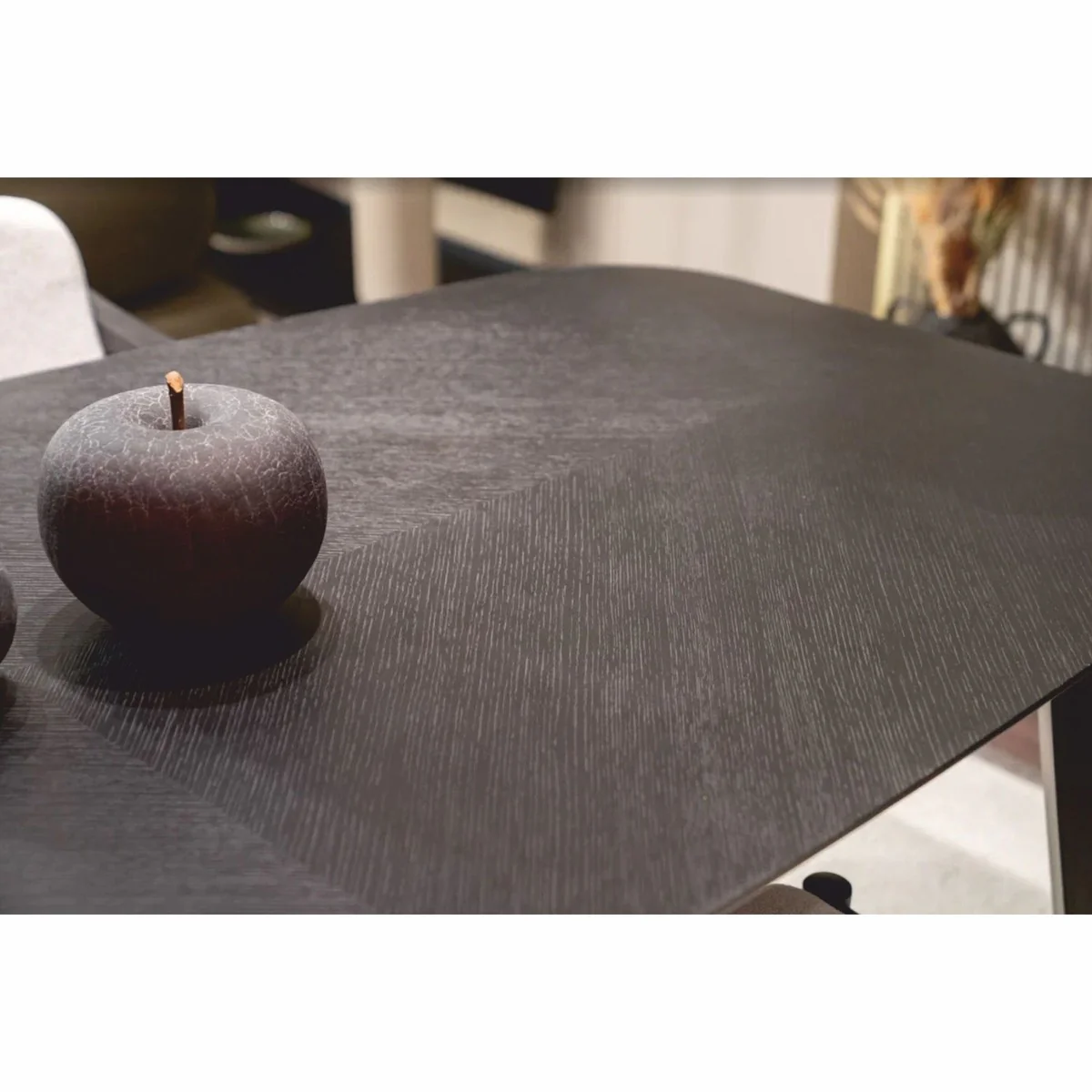 Luxus Massivholz Esstisch Schwarz 220 cm - Esszimmer Möbel