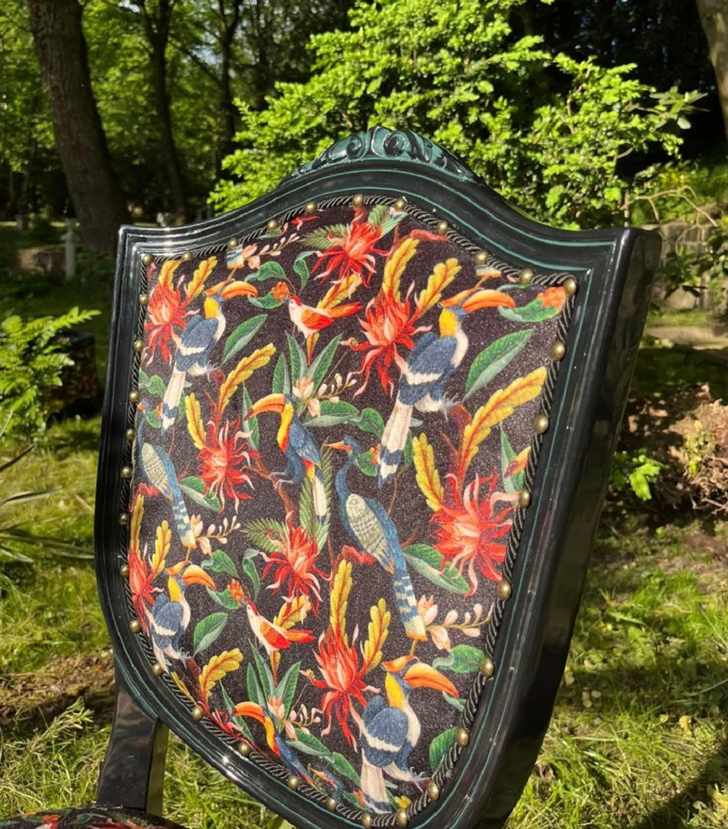 Pompöös by Luxus Barock Esszimmer Stuhl Dschungel - designed by Harald Glööckler